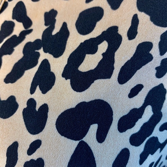 Honey Punch Leopard Print Long Sleeve High Low Top - Picture 9 of 15